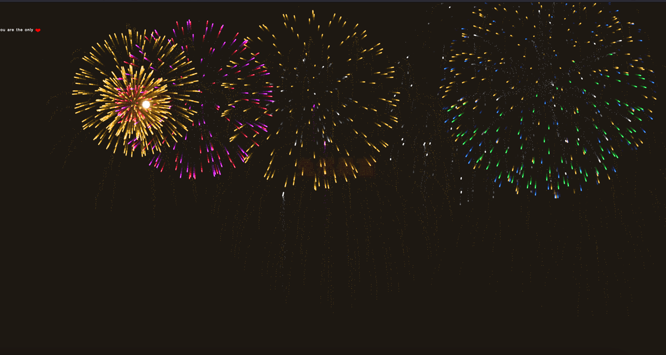 新年跨年烟花超酷炫代码